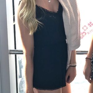 Black Lace Romper